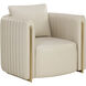 Alix Napa Beige Lounge Chair